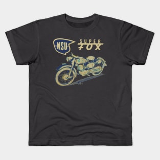 NSU superfox Motorcycles Kids T-Shirt